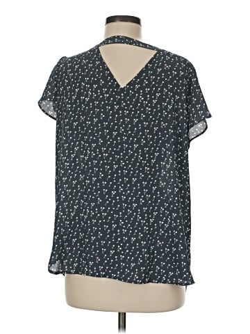 Ann Taylor LOFT Outlet Short Sleeve Blouse (view 2)