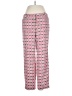 J.Crew Collection Hearts Pink Casual Pants Size 4 - photo 1