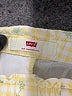 Levi's 100% Viscose Yellow Shorts Size 2T - photo 3