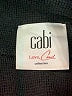 CAbi 100% Cotton Black Coat Size M - photo 6