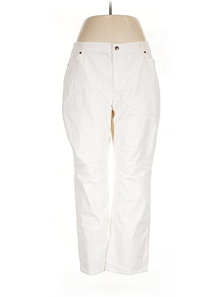 Pre-owned Coldwater Creek Casual Pants In Ivory