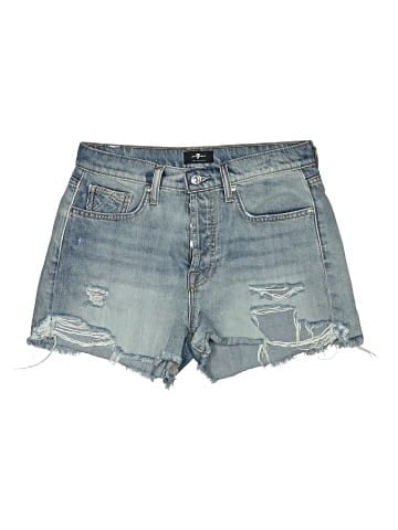 7 For All Mankind Denim Shorts (view 1)