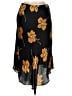 Sienna Sky 100% Polyester Floral Black Casual Skirt Size L - photo 2