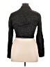 Zara Polka Dots Black Long Sleeve Blouse Size XL - photo 2
