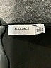 Flounce Solid Black Casual Dress Size 12 - photo 7