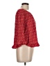 Gap Outlet 100% Viscose Red 3/4 Sleeve Blouse Size L - photo 4