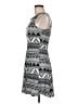 Mudd Graphic Gray Casual Dress Size M - photo 5