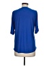 Anne Klein Blue 3/4 Sleeve Blouse Size M - photo 2