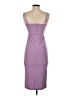 Zara Solid Purple Cocktail Dress Size XS - photo 2
