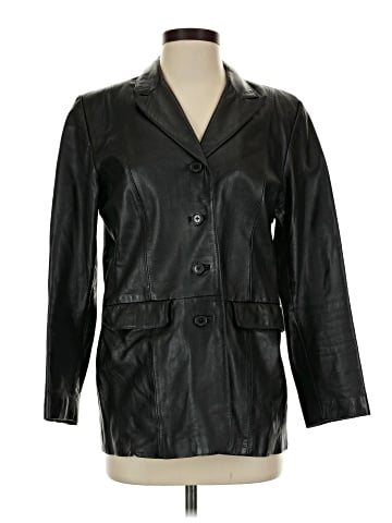 Style&Co Leather Jacket (view 1)
