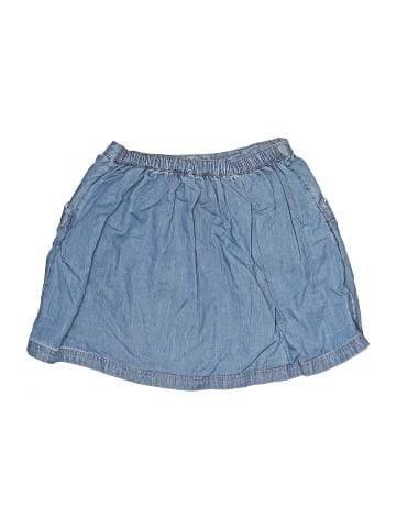 Lands' End Denim Skirt (view 2)