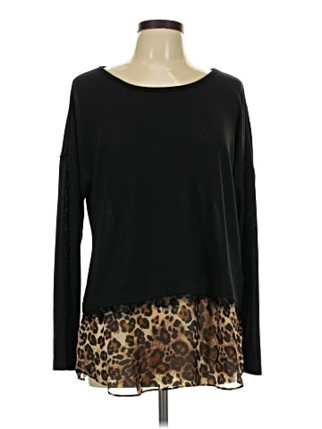 Rhonda Shear Long Sleeve Blouse (view 1)