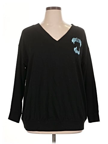 Torrid 3/4 Sleeve T-Shirt (view 1)