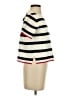Zara Stripes Ivory Short Sleeve Top Size S - photo 4