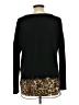 Rhonda Shear Black Long Sleeve Blouse Size L - photo 2