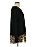 Rhonda Shear Black Long Sleeve Blouse Size L - photo 4