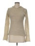 MNG Metallic Tan Turtleneck Sweater Size M - photo 1