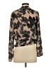 Haute Hippie 100% Silk Tan 3/4 Sleeve Silk Top Size S - photo 2