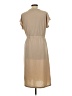 Shein Solid Tan Casual Dress Size L - photo 2