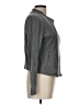 Caslon 100% Cotton Gray Jacket Size L - photo 4