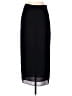 JS Collections 100% Polyester Solid Black Formal Skirt Size 10 - photo 1