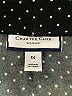 Charter Club Polka Dots Black 3/4 Sleeve Blouse Size 1X - photo 7