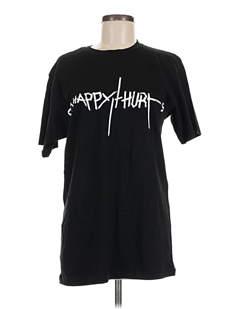 Pre-owned Assorted Brands Short Sleeve T-shirt In Black
