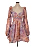 BHLDN Floral Pink Cocktail Dress Size S - photo 1