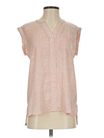 Worthington Short Sleeve Blouse (view 1)