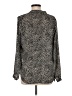 Daniel Rainn 100% Polyester Animal Print Black Long Sleeve Blouse Size M - photo 2