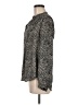 Daniel Rainn 100% Polyester Animal Print Black Long Sleeve Blouse Size M - photo 5