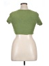 Julia 100% Polyester Green Short Sleeve Top Size XL - photo 2