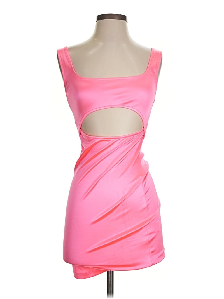 Pre-owned Motel Cocktail Dress In Pink