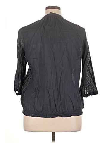 SONOMA life + style 3/4 Sleeve Button-Down Shirt (view 2)