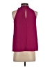 Trina Turk 100% Polyester Purple Burgundy Sleeveless Blouse Size XS - photo 2