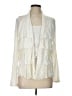 Fever 100% Rayon Ivory Cardigan Size L - photo 1