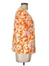 CeCe Orange Short Sleeve Blouse Size L - photo 4
