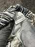 Unbranded Paisley Silver Casual Pants Size L - photo 8