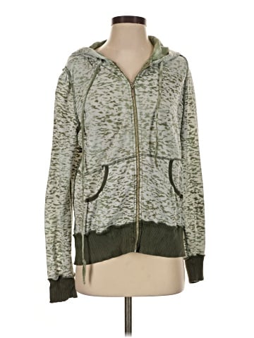 Pink Lotus Zip Up Hoodie (view 1)