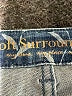 Soft Surroundings Chevron-herringbone Blue Jeans Size M - photo 4