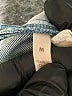 Soft Surroundings Chevron-herringbone Blue Jeans Size M - photo 5