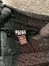 Paige Black Short Sleeve Top Size XL - photo 7