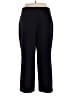 Lands' End 100% Polyester Black Dress Pants Size 16 (petite) - photo 2