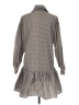 Collusion Checkered-gingham Gray Casual Dress Size 4 - 6 - photo 2