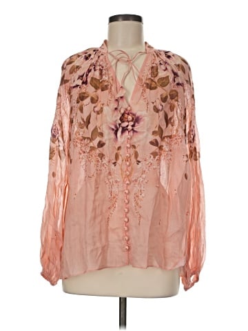 Zimmermann Rosa Tie Blouse (view 1)