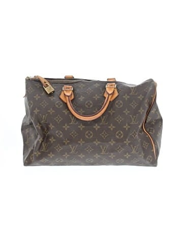 Louis Vuitton Vintage Coated Canvas Speedy 35 Hand Bag (view 2)