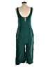 Tavik 100% Rayon Solid Green Jumpsuit Size S - photo 2