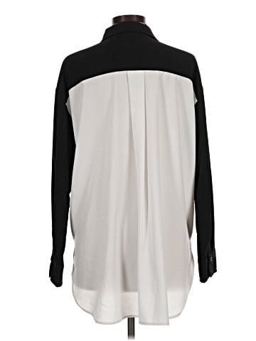 Karl Lagerfeld Paris Long Sleeve Blouse (view 2)