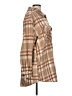 Love Tree 100% Polyester Plaid Brown Coat Size L - photo 4