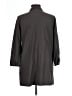 Eileen Fisher Solid Gray Trenchcoat Size L (petite) - photo 2